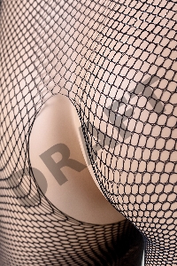 Костюм-сетка Candy Girl Trinity, с кружевным воротником, черный, OS