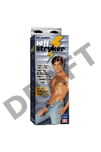 Фаллоимитатор реалистик Jeff Stryker с мошонкой на присоске Ultra Skin Jeff Stryker ULTRASKYN™ 10 Realistic Cock w/ Removable Vac-U-Lock™ Suction Cup
