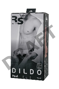 Реалистичный фаллоимитатор на присоске TOYFA RealStick Elite, TPR, телесный, 19 см