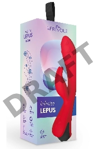 Вибратор кролик Lepus, цвет Алый (INFINITE)
