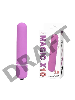 Вибромассажер пуля Magic X10 розовая