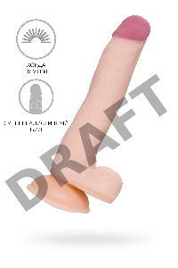Фаллоимитатор A-Toys by TOYFA Minc, TPE, 21 см