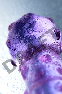 Двусторонний фаллоимитатор Sexus Glass, стекло, фиолетовый, 19,5 см