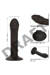 Анальный фаллоимитатор SILICONE CURVED ANAL STUD