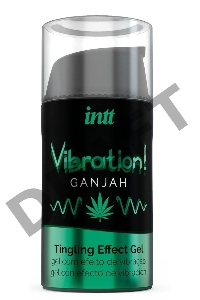 Жидкий интимный гель с эффектом вибрации Ganjah, 15мл