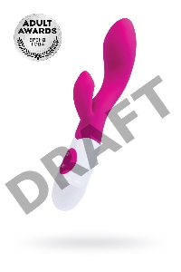 Вибратор с клиторальным стимулятором TOYFA A-Toys Fela, силикон, розовый, 20,5 см