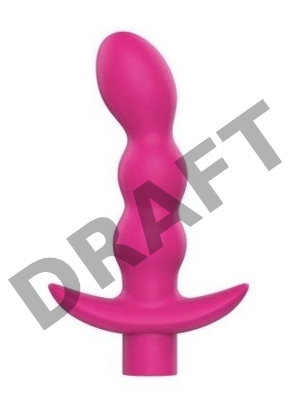 Розовый вибратор Sweet Toys - 11 см.