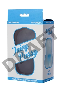 Мастурбатор реалистичный TOYFA Juicy Pussy Hot Crystal, TPE, 14,5 см