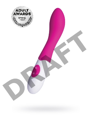 Стимулятор точки G TOYFA A-Toys Kari, силикон, розовый, 19,2 см
