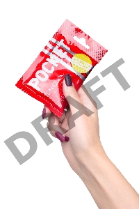 Нереалистичный мастурбатор TENGA Pocket Click Ball, TPE, белый, 7,5 см