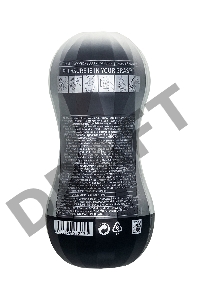 Нереалистичный мастурбатор TENGA Air-Tech Squeeze Strong, TPE, белый, 17 см