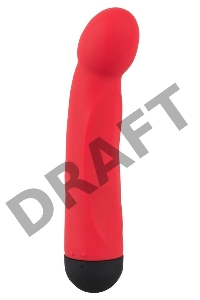 Красный G-стимулятор Red G-Spot Vibe - 17 см.