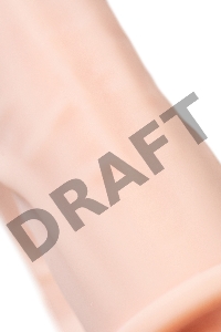 Фаллоимитатор для двойного проникновения RealStick Silicone Armie H, сайлекспан, телесный, 19 см