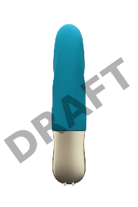 Пульсатор-мини Fun Factory STRONIC PETITE, силикон, голубой, 17 см