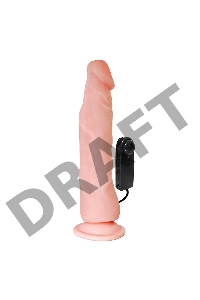 Реалистичный вибратор на присоске Realistic Cock Vibe - 22,3 см.