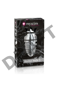 Металлическая анальная пробка Hector Helix Buttplug S - 10 см.