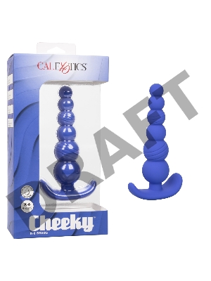 Анальная пробка из силикона CHEEKY X-6 BEADS