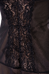 Эротическая комбинация Erolanta Margarita, черный (54-56)