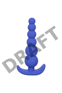 Анальная пробка из силикона CHEEKY X-6 BEADS