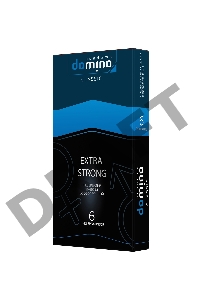 Презервативы Luxe DOMINO CLASSIC Extra Strong 6 шт, 18 см