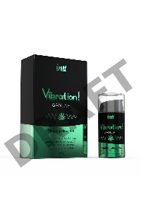 Жидкий интимный гель с эффектом вибрации Ganjah, 15мл
