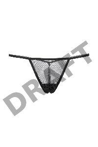 Платье и стринги Candy Girl Jillian черные, OS