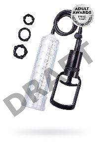 Помпа для пениса TOYFA A-Toys, TPE, прозрачный, 23,5 см