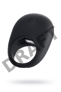 Эрекционное кольцо на пенис OIVITA, ORing Plus, силикон, черный, 6.5  см