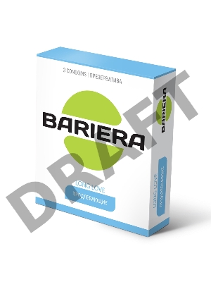 Продлевающие презервативы Bariera Long Love - 3 шт.