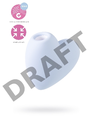 Вакуумный стимулятор Satisfyer Cutie Heart Голубой J2018-276-2 (жен. вибратор