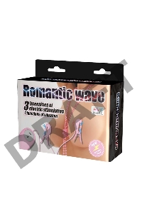 Romantic Wave Зажимы для сосков с вибро и электростимуляцией роз.