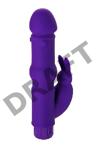 Нереалистичный вибратор TOYFA A-Toys, силикон, фиолетовый, 18 см