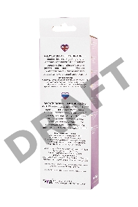 Нереалистичный вибратор TOYFA A-Toys, силикон, фиолетовый, 18 см