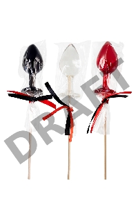 Леденец Sosuчki, «Анальная втулка малая Baileys», черный 29гр.