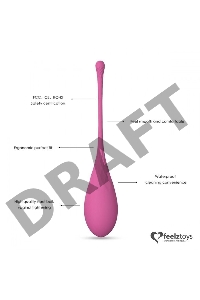 Набор из 6 розовых вагинальных шариков FemmeFit Pelvic Muscle Training Set