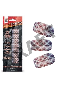 Набор лаковых полосок для ногтей Блестящий градиент Nail Foil