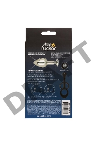 Анальная пробка с эрекционным кольцом STARFUCKER MINI PLUG