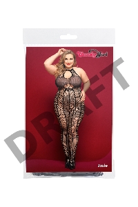 Костюм-сетка Candy Girl Josie, черный, 2XL