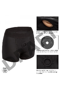 Черные трусы-боксеры BOUNDLESS BOXER BRIEF HARNESS L/XL