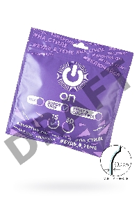 Презервативы On, super thin, ультратонкие, 18,5 см, 5,4 см, 15 шт.