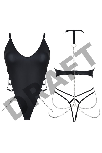 Боди черное Litai (Dark desire)