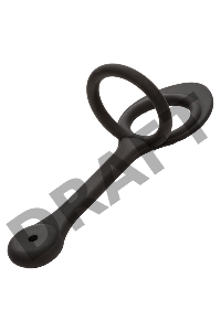 Анальная елочка с эрекционным кольцом STARFUCKER BEADED PLUG