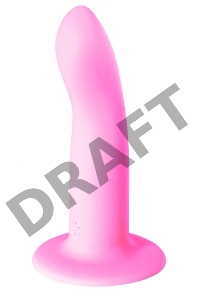 Нереалистичный дилдо Flow Emotional Pink 2040-02lola