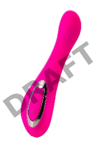 Вибратор Nalone Touch, силикон, розовый, 20 см