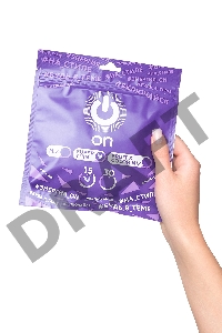 Презервативы On, super thin, ультратонкие, 18,5 см, 5,4 см, 15 шт.