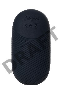 Вибромассажер Satisfyer Layon 2, Dark Desire, силикон, черный, 9,4 см.
