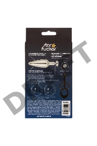 Анальная пробка с эрекционным кольцом STARFUCKER SLIM PLUG