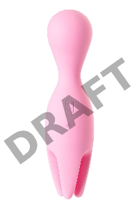 Вибратор Svakom Nymph, силикон, розовый, 15,6 см