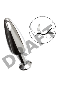 Анальная пробка с эрекционным кольцом STARFUCKER SLIM PLUG