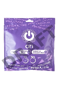 Презервативы On, super thin, ультратонкие, 18,5 см, 5,4 см, 15 шт.